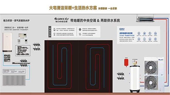 大宅清潔采暖+生活熱水方案 大宅清潔采暖+生活熱水方案